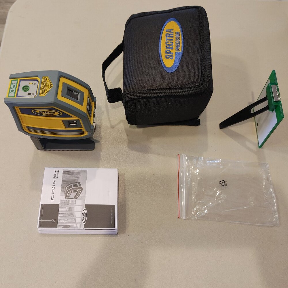 Spectra LP51G green 5-beam laser pointer 115ft. (35m) Range